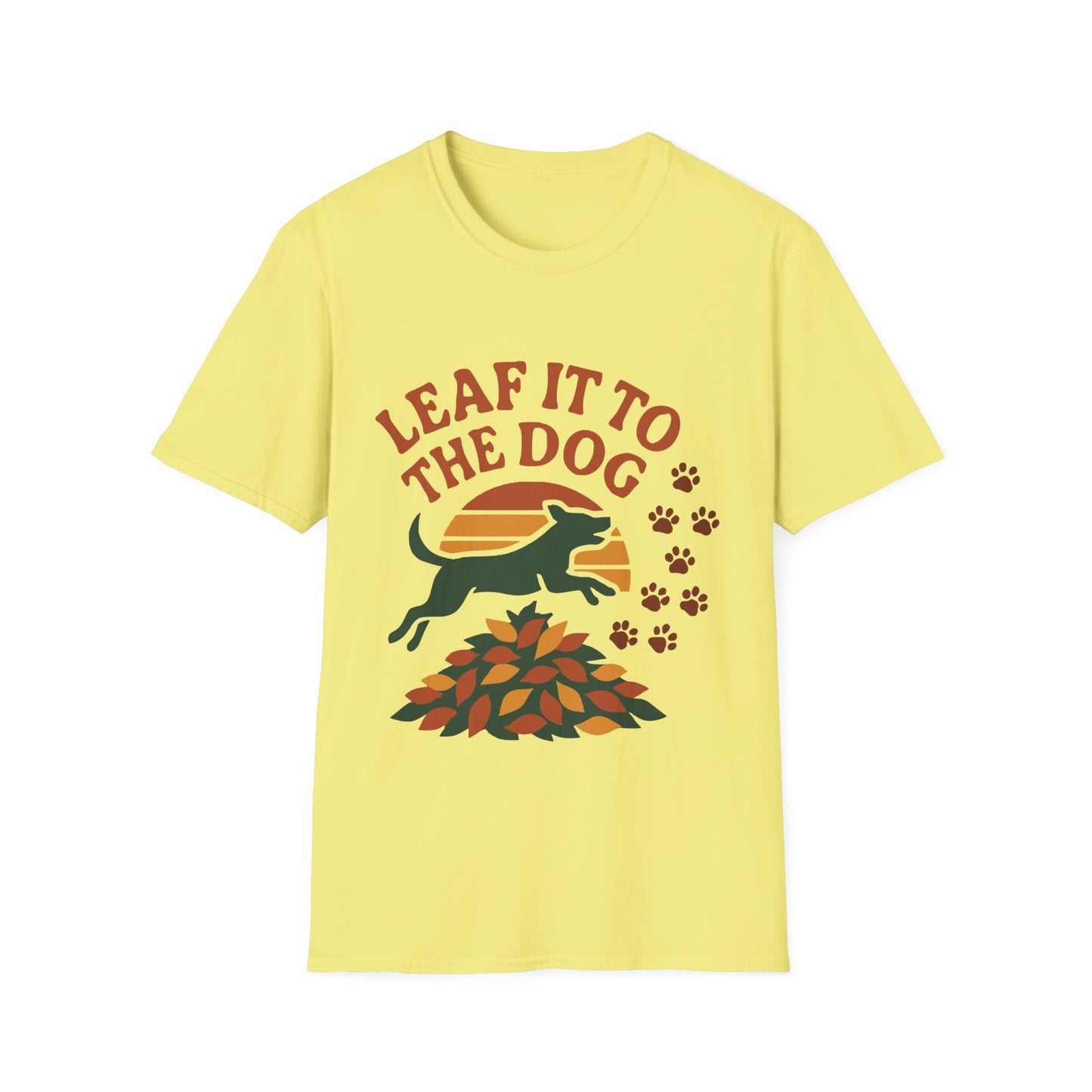 Leaf It To The Dog T-Shirt
