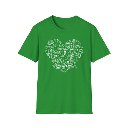 Heart Made Of Dogs T-Shirt