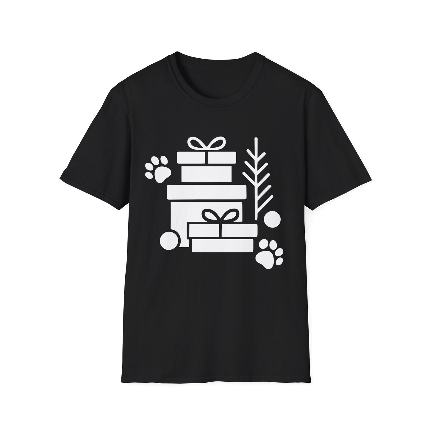 Minimalist Presents And Paws T-Shirt