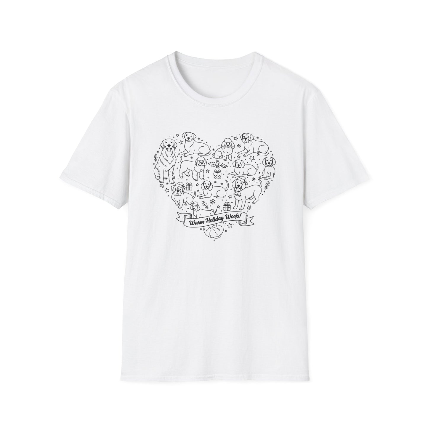 Heart Made Of Dogs T-Shirt