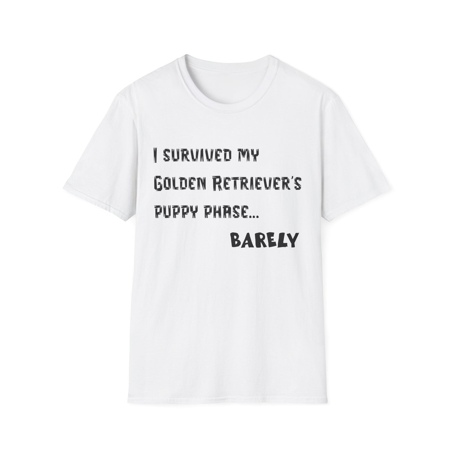 I Survived My Golden Retriever Puppy Phase T-Shirt