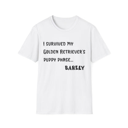 I Survived My Golden Retriever Puppy Phase T-Shirt
