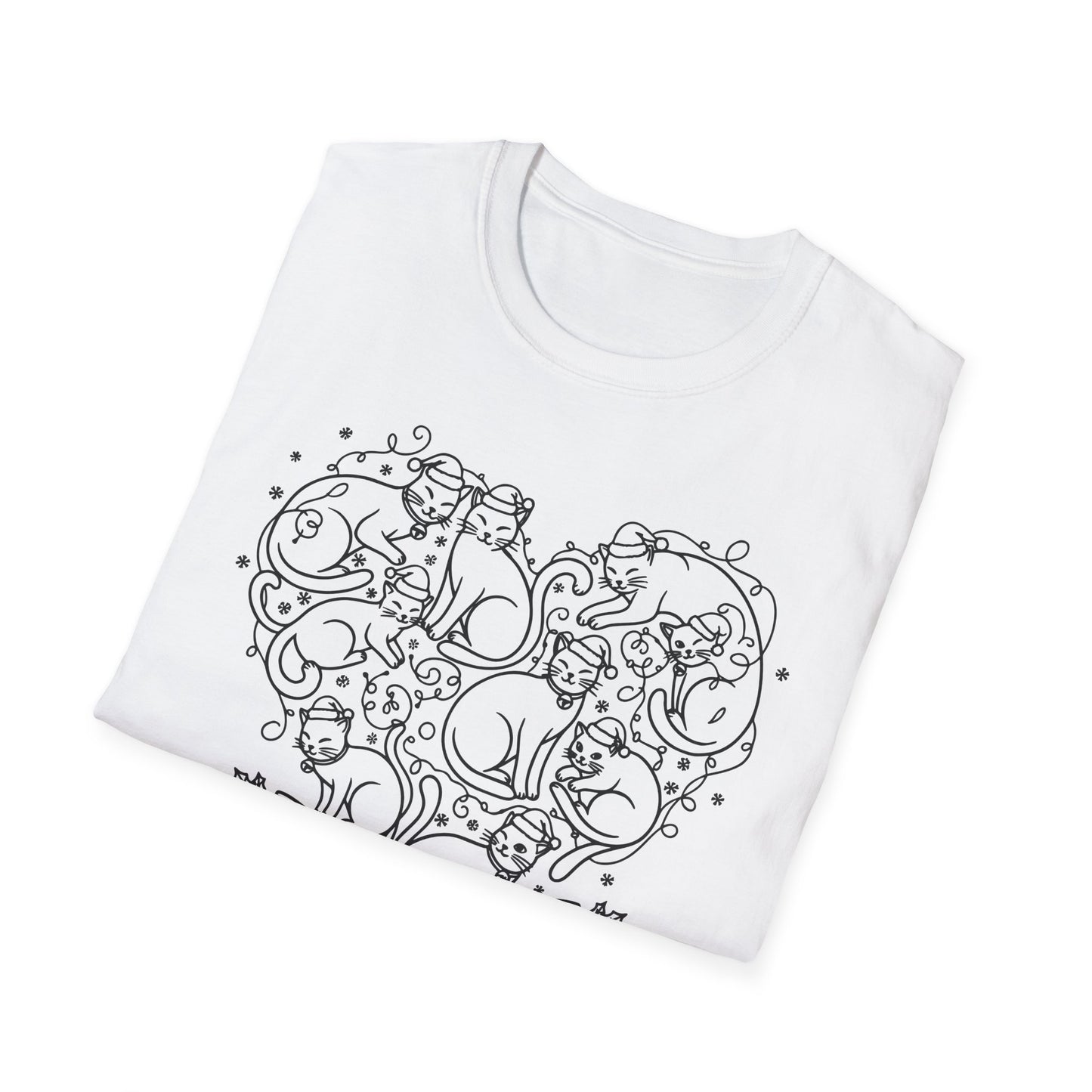 Heart Made Of Cats T-Shirt