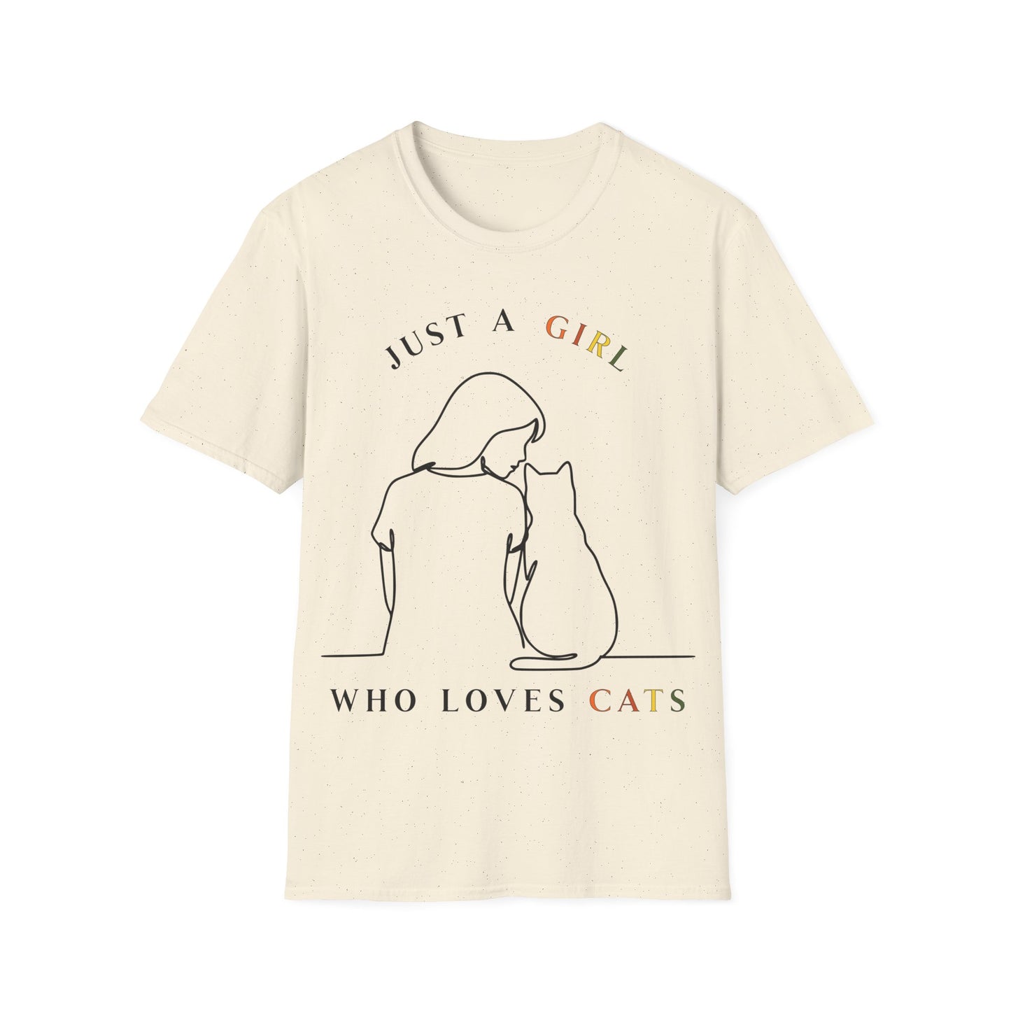 Just A Girl Who Loves Cats T-Shirt