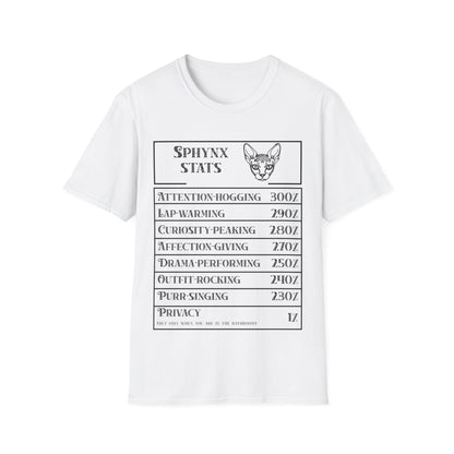 Sphynx Stats T-Shirt