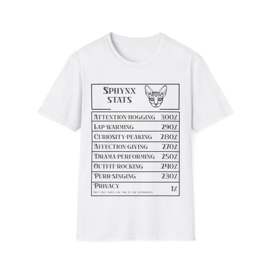 Sphynx Stats T-Shirt