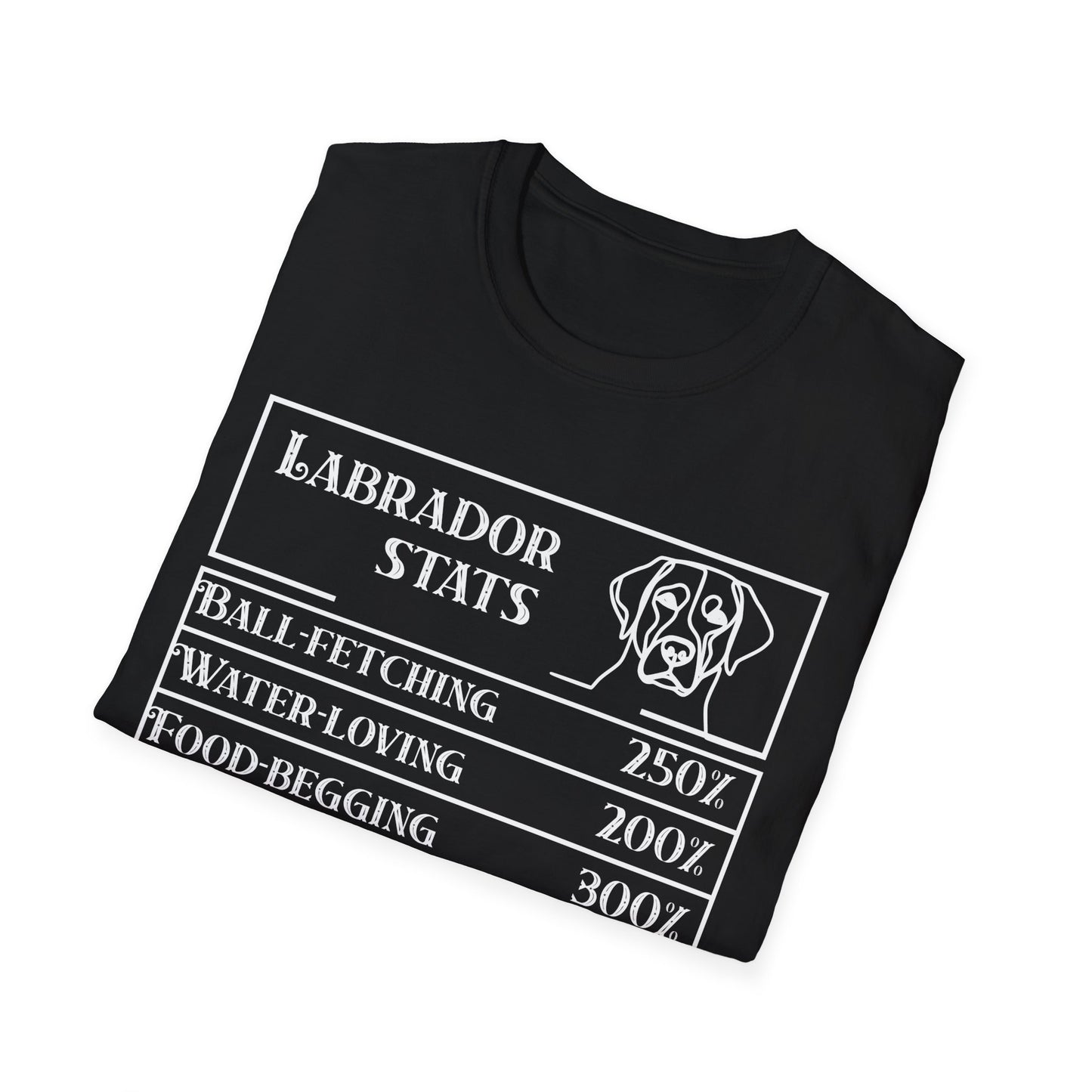 Labrador Stats T-Shirt