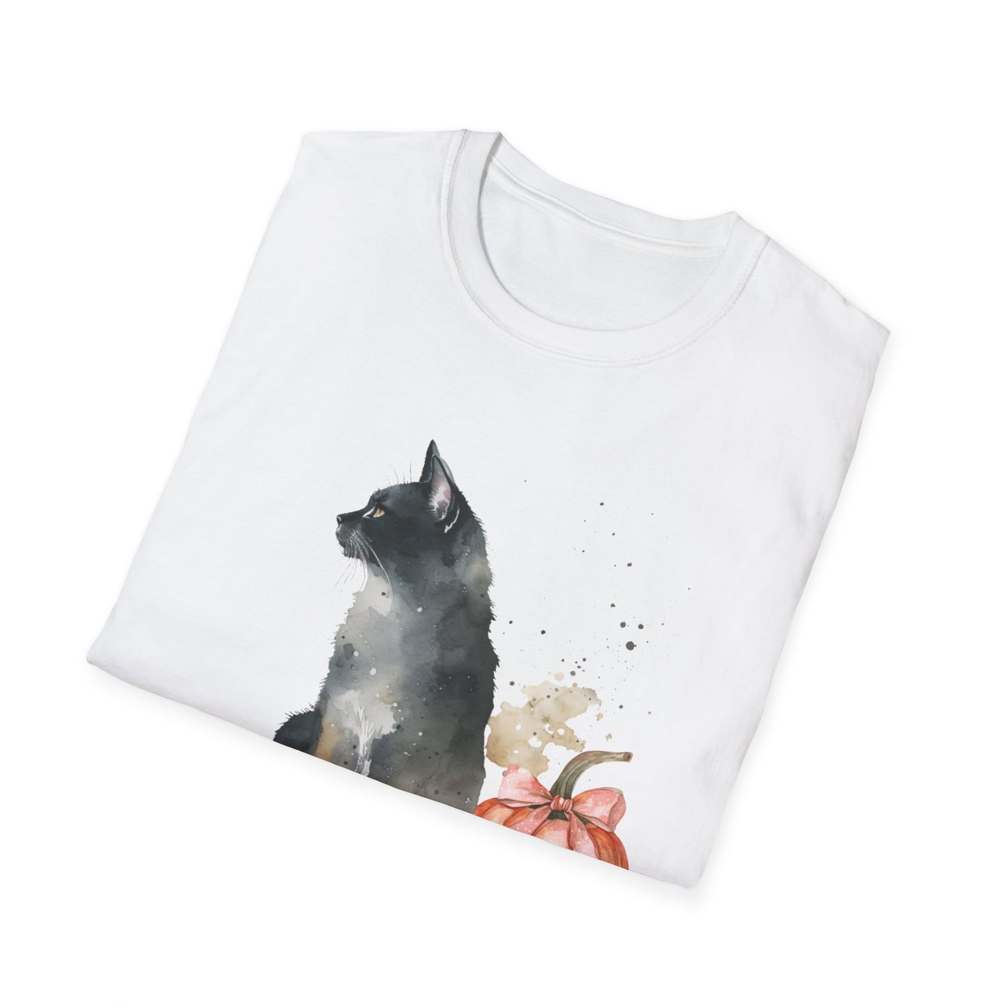 Cat & Pumpkins T-Shirt