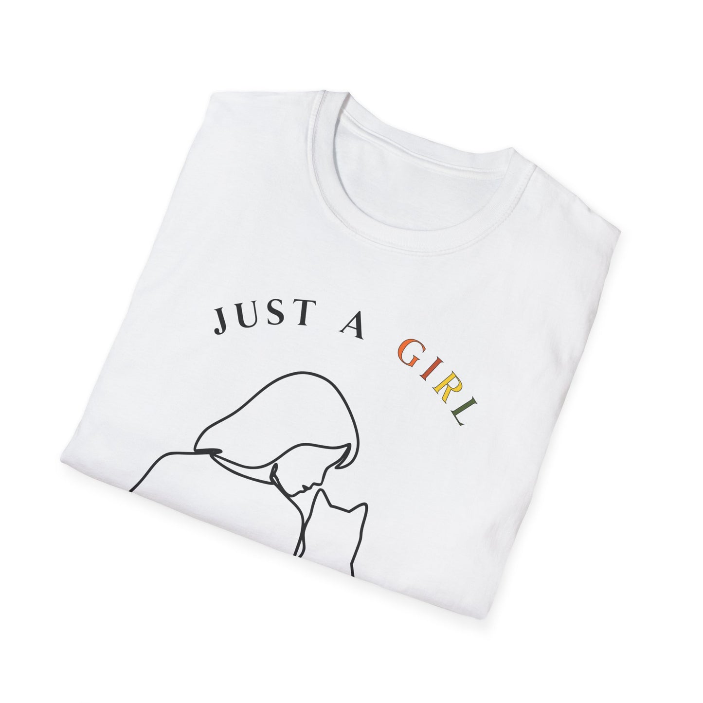 Just A Girl Who Loves Cats T-Shirt