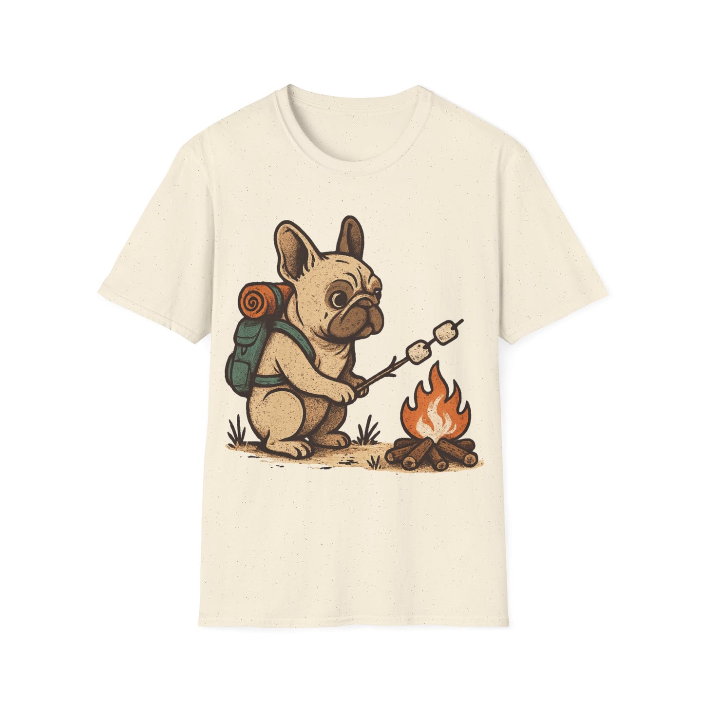French Bulldog-Hiking T-Shirt