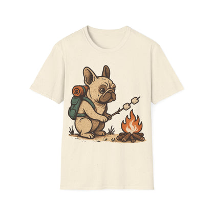 French Bulldog-Hiking T-Shirt