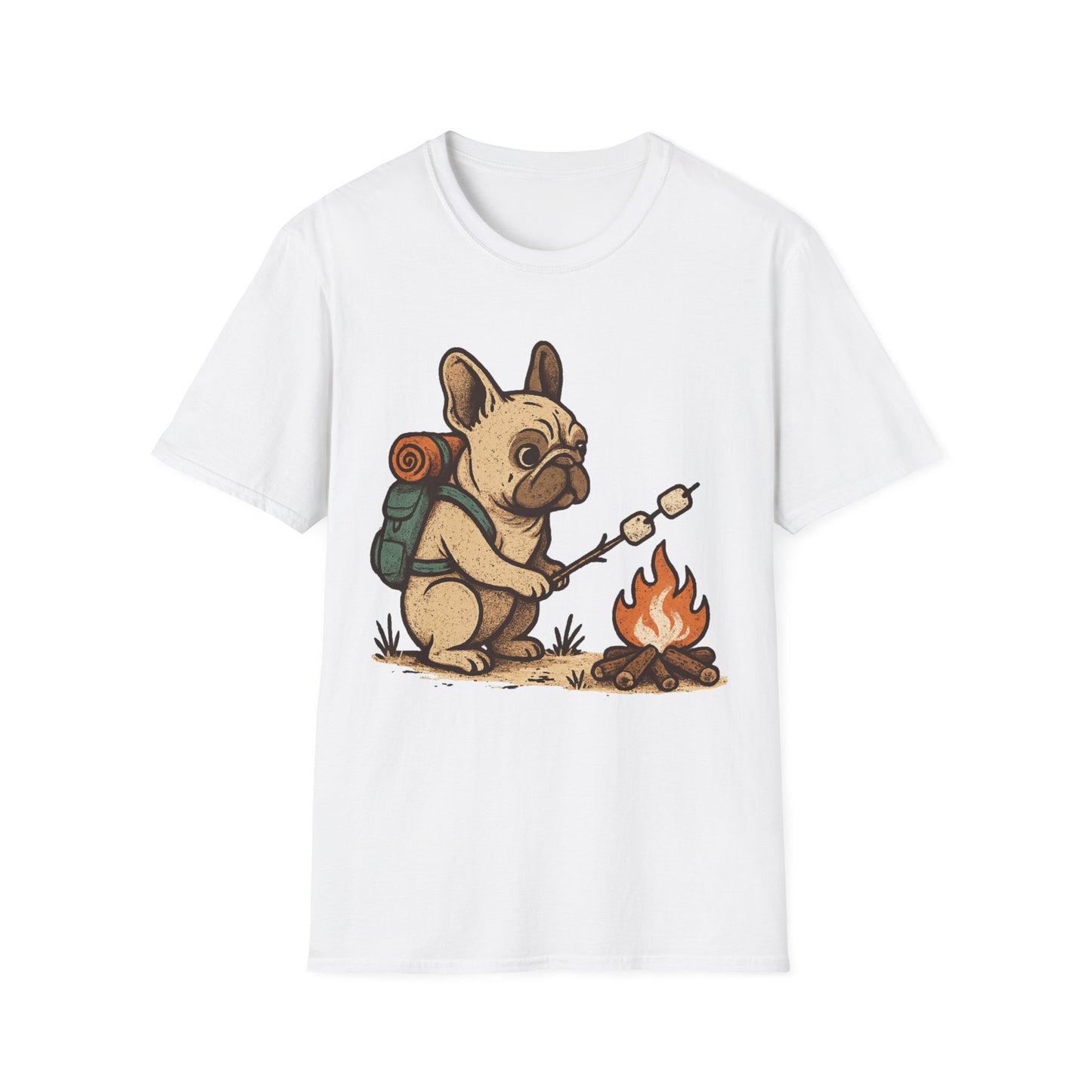 French Bulldog-Hiking T-Shirt