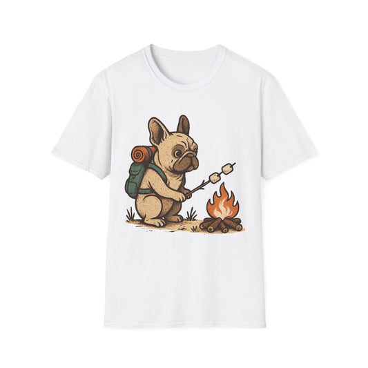 French Bulldog-Hiking T-Shirt