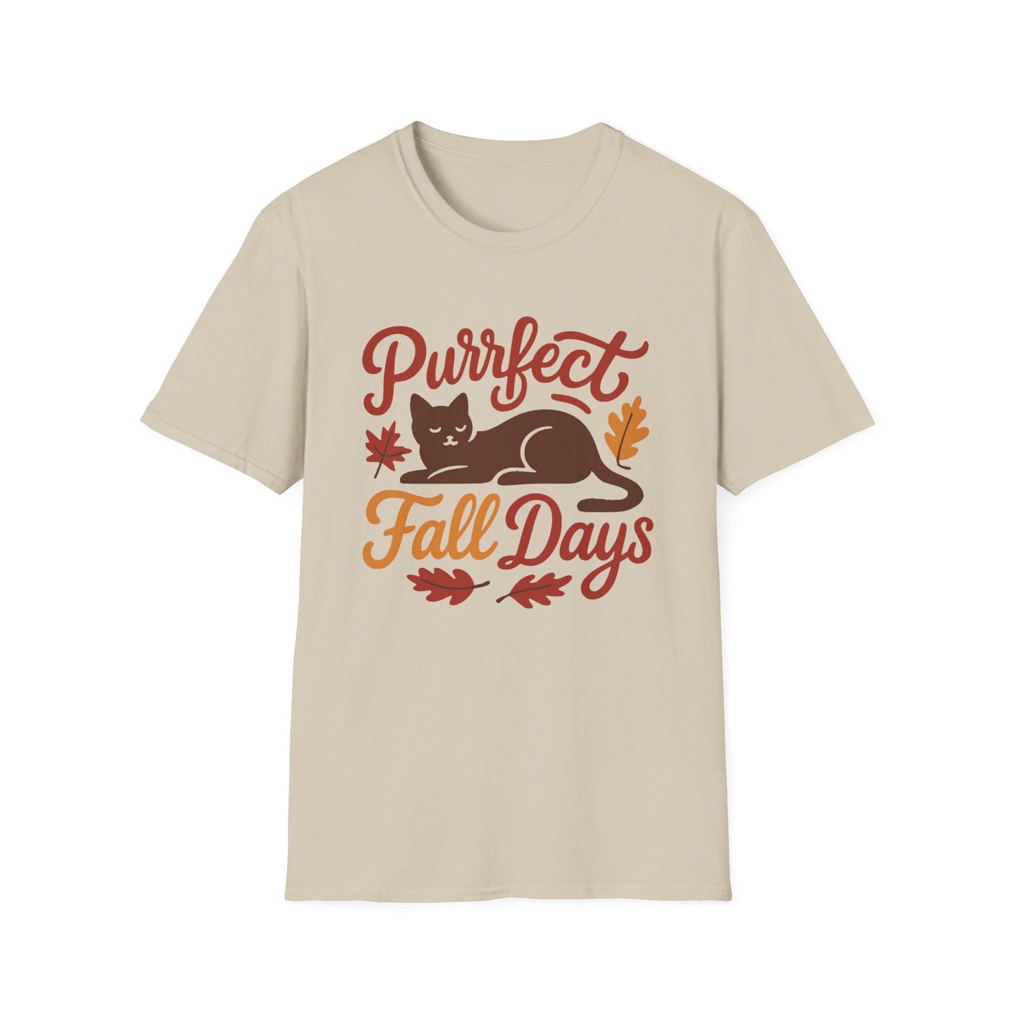 Purrfect Fall Days T-Shirt
