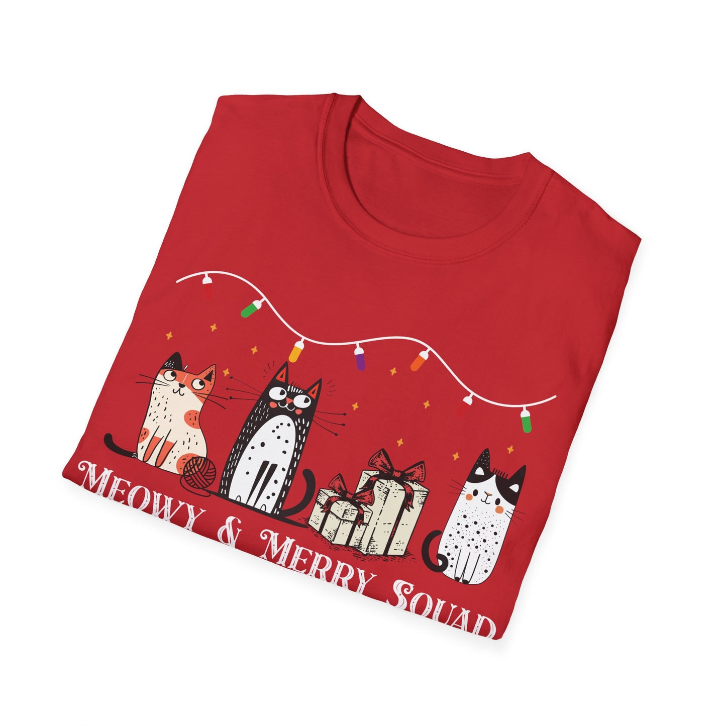 Meowy & Merry Squad T-Shirt