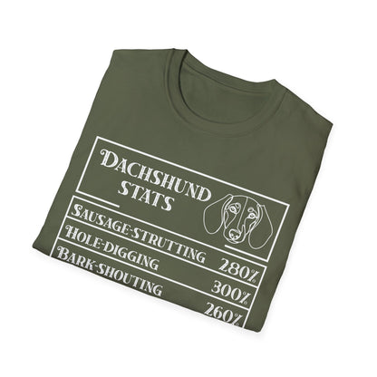 Dachshund Stats T-Shirt