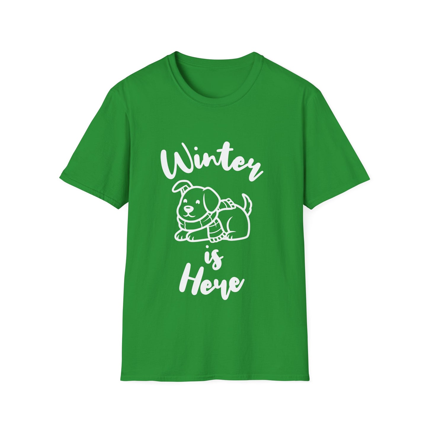 Winter Is Here - Dog T-Shirt