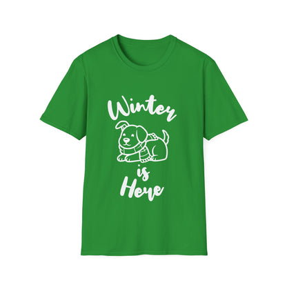 Winter Is Here - Dog T-Shirt