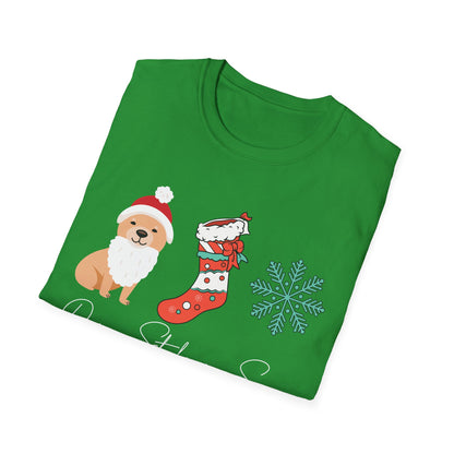 Dogs, Stockings, Snow T-Shirt