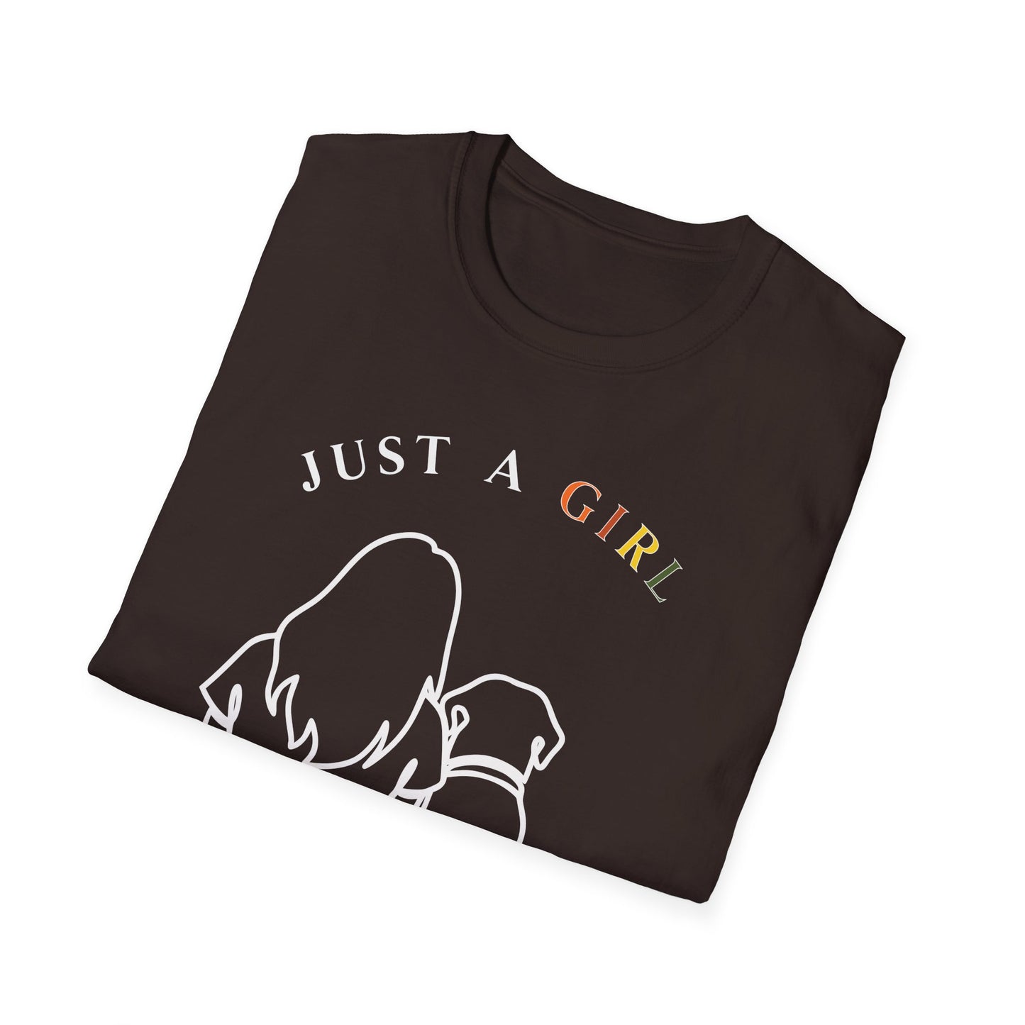 Just A Girl Who Loves Dogs T-Shirt