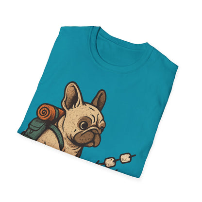 French Bulldog-Hiking T-Shirt