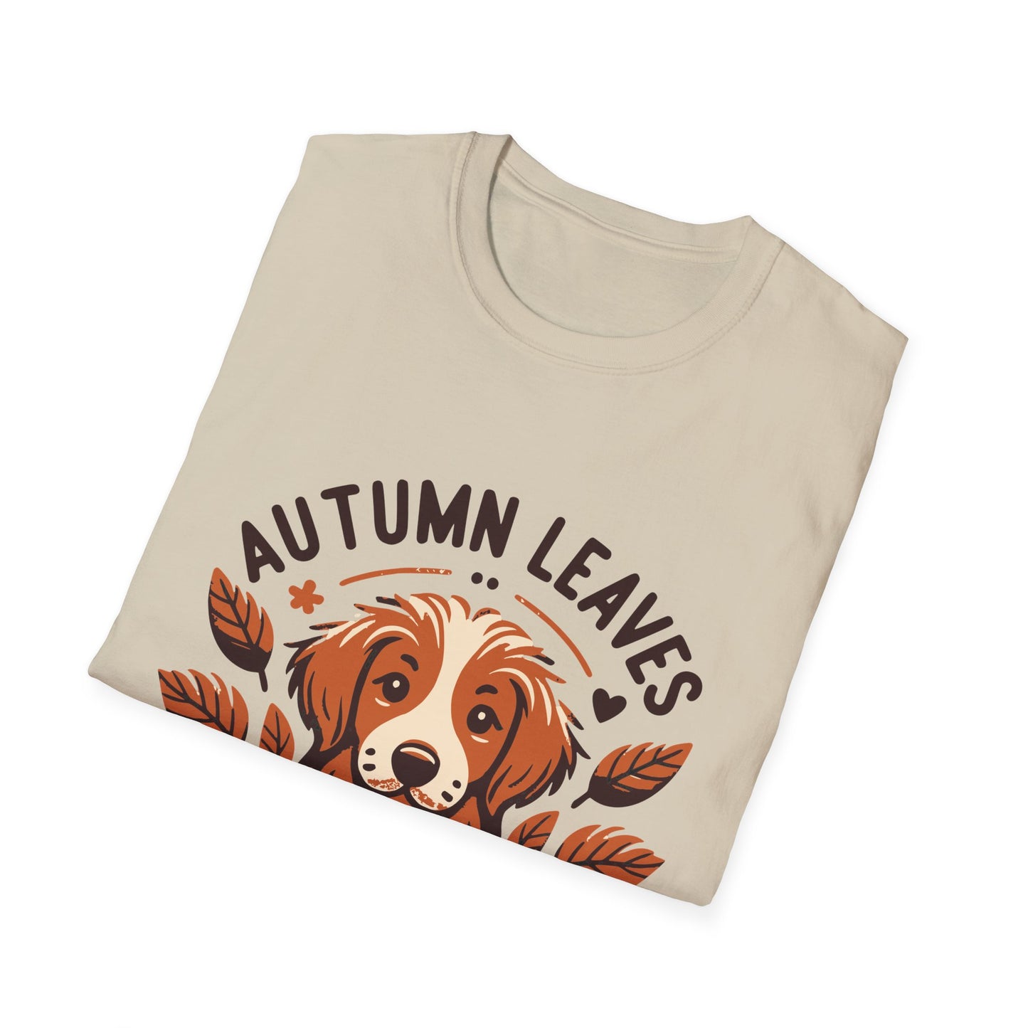 Autumn Leaves & Puppy Snuggles T-Shirt