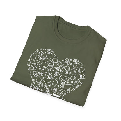 Heart Made Of Dogs T-Shirt