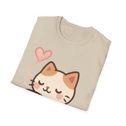 Cozy Cat, Coffee Hug Kawai T-Shirt
