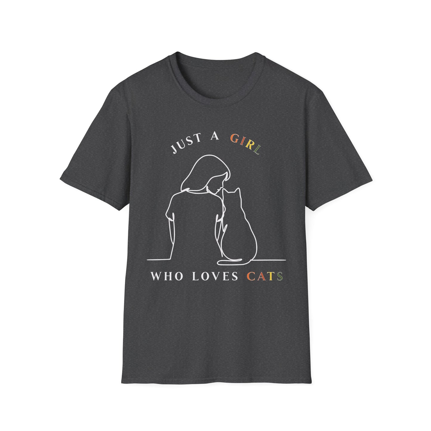 Just A Girl Who Loves Cats T-Shirt