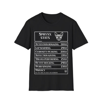 Sphynx Stats T-Shirt