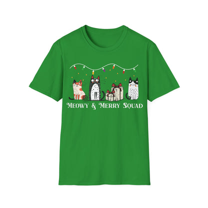 Meowy & Merry Squad T-Shirt
