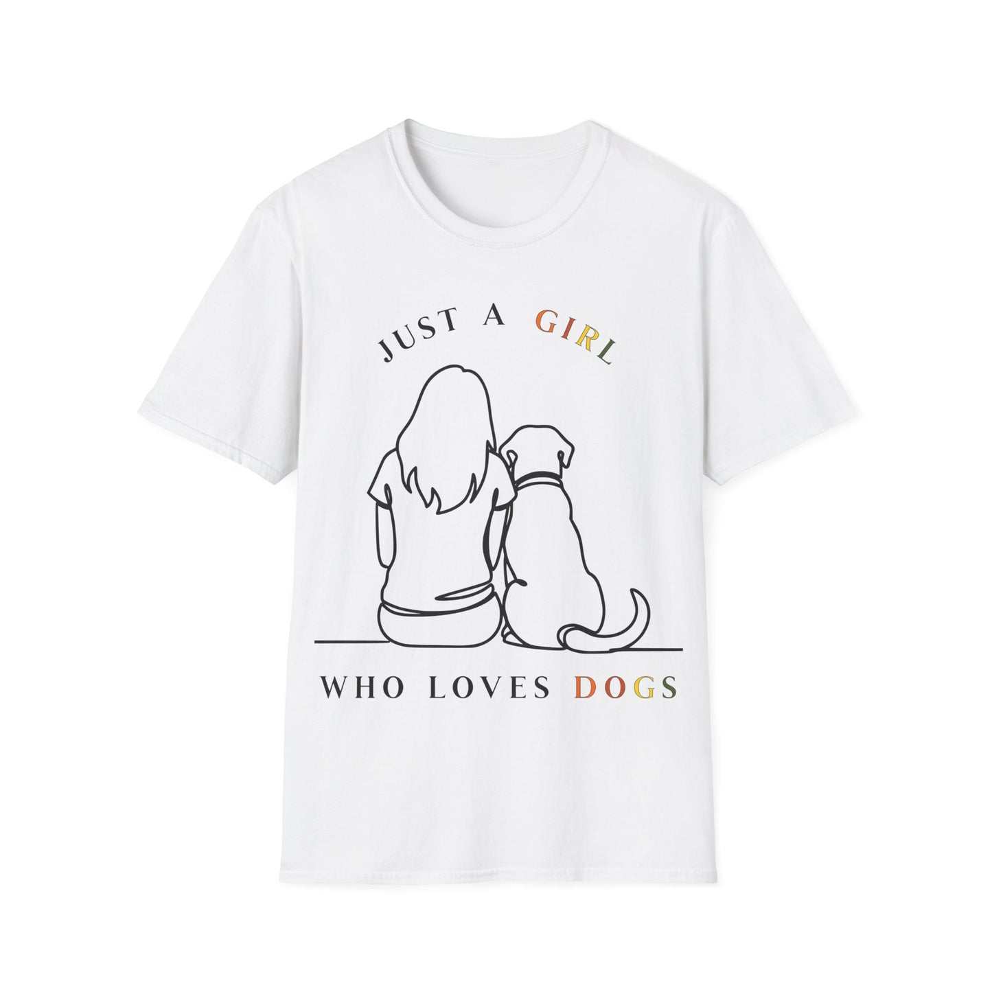Just A Girl Who Loves Dogs T-Shirt