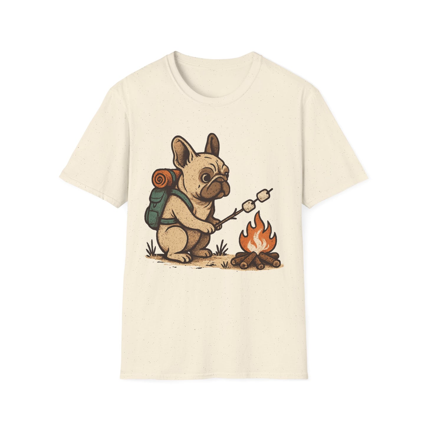 French Bulldog-Hiking T-Shirt