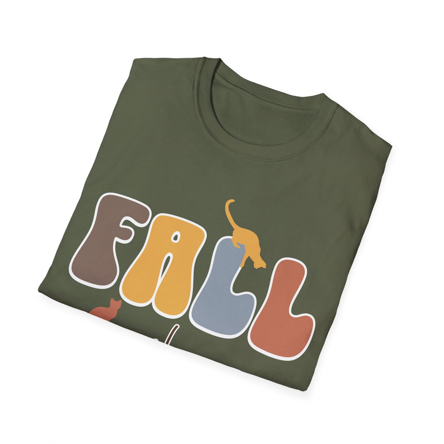 Fall Vibes, Cat Vibes T-Shirt