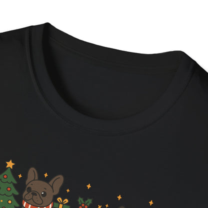 Merry Frenchie-Mas T-Shirt