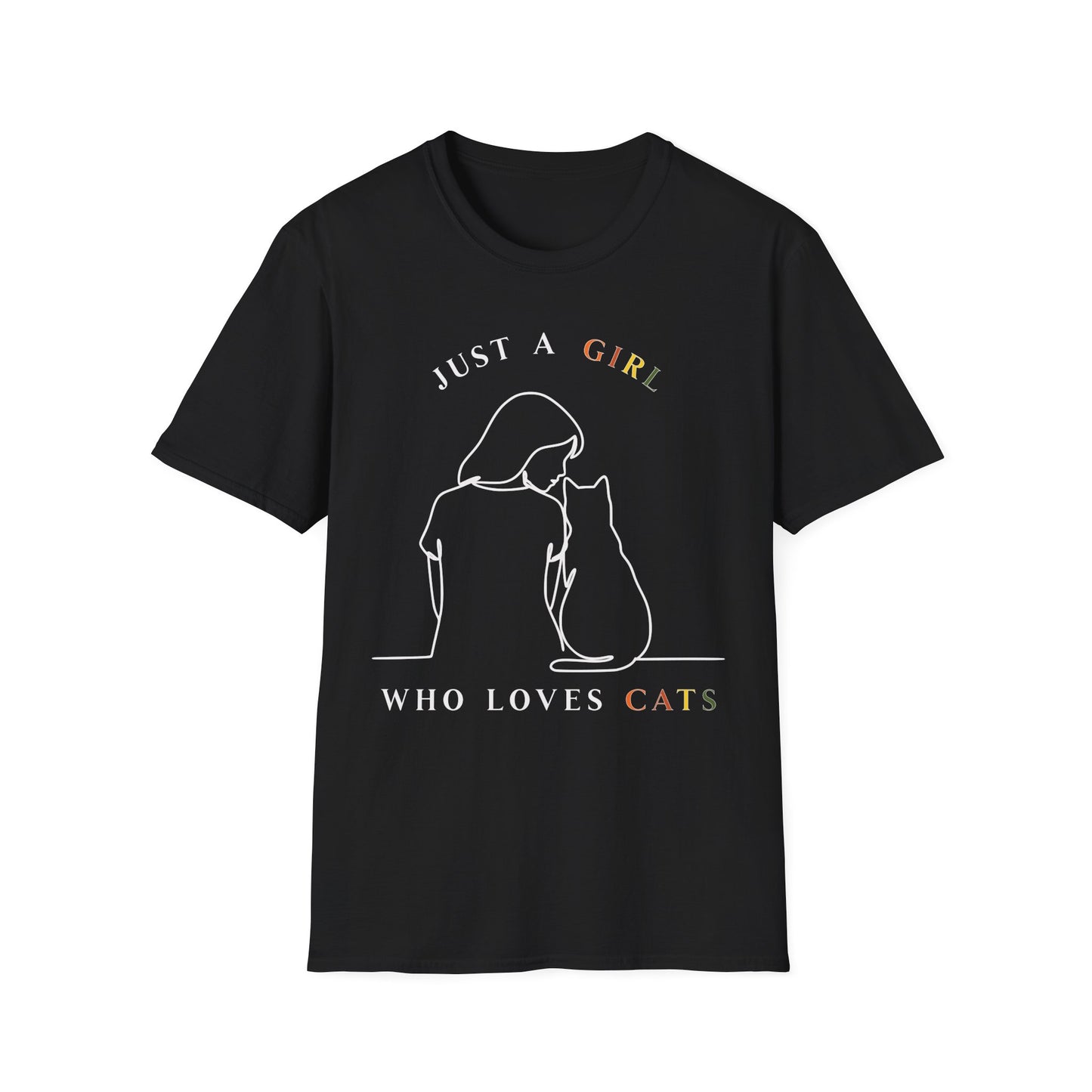 Just A Girl Who Loves Cats T-Shirt
