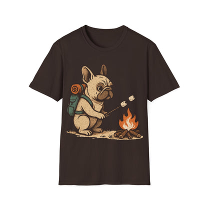 French Bulldog-Hiking T-Shirt