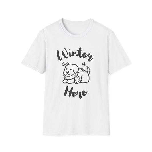 Winter Is Here - Dog T-Shirt