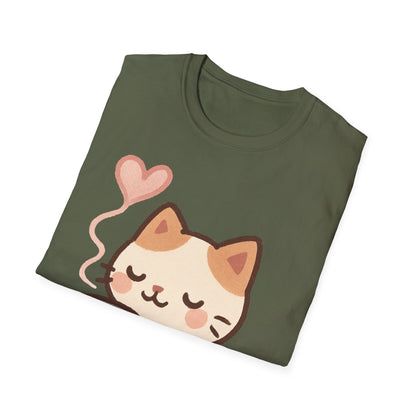 Cozy Cat, Coffee Hug Kawai T-Shirt