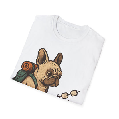 French Bulldog-Hiking T-Shirt