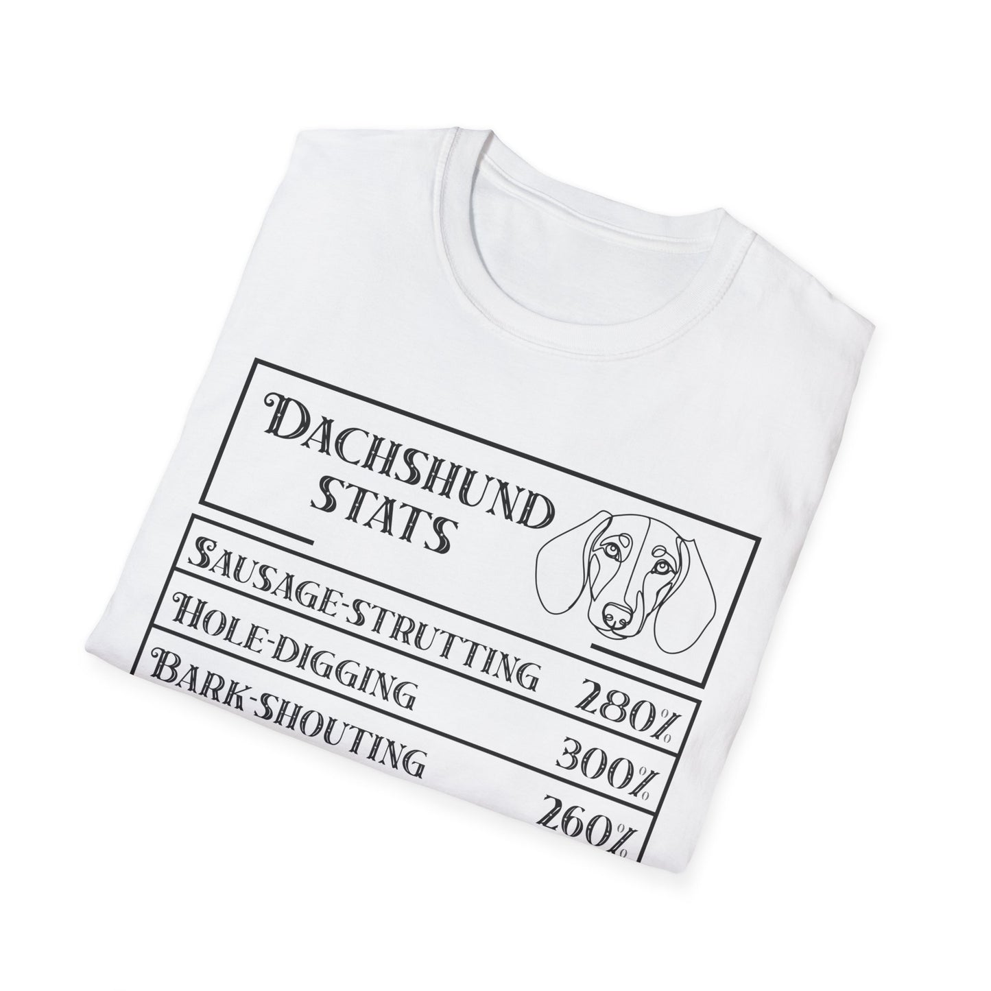 Dachshund Stats T-Shirt