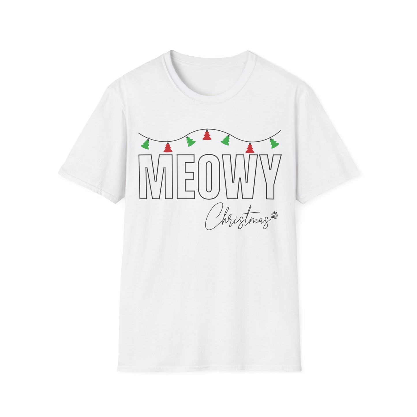 Meowy Christmas T-Shirt