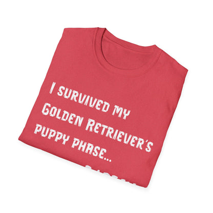 I Survived My Golden Retriever Puppy Phase T-Shirt